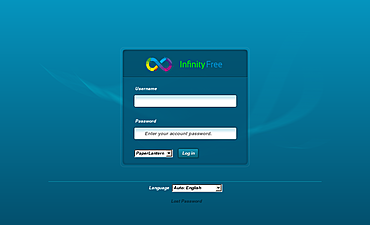 Screenshot of cpanel.epizy.com