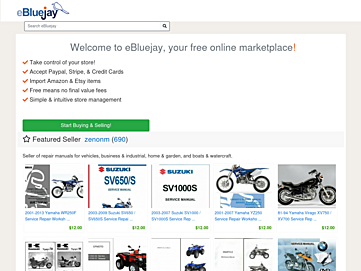Screenshot of craftsiam.blujay.com