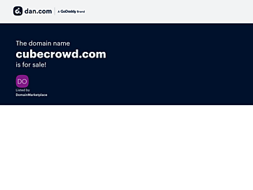 Screenshot of cubecrowd.com
