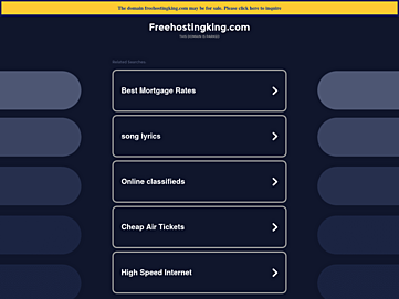 Screenshot of cuciqym.freehostingking.com