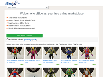 Screenshot of cuddlycrew.blujay.com