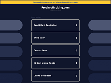 Screenshot of cyzygaw.freehostingking.com