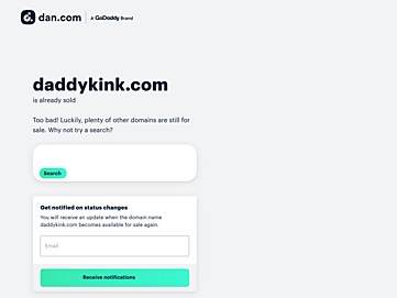 Screenshot of daddykink.com