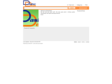 Screenshot of dasherdeals.ecrater.com