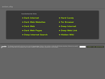 Screenshot of dbshmc5frbchaum2.onion.city