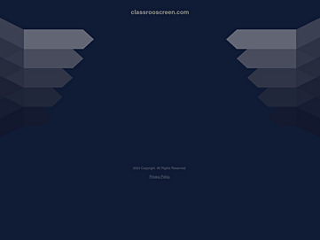 Screenshot of demo.classrooscreen.com