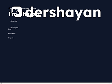 Screenshot of dershayan.de