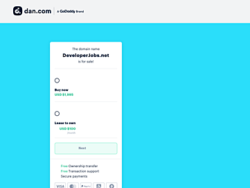 Screenshot of developerjobs.net