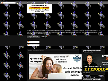 Screenshot of dineroganamucho.blogspot.mx