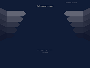 Screenshot of diplomaexpress.com
