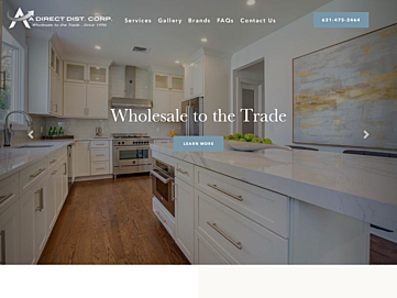 Screenshot of directcabinets.com