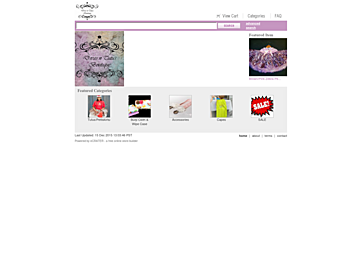 Screenshot of divasntutusboutique.ecrater.com