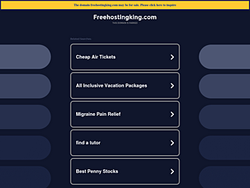 Screenshot of dononyd.freehostingking.com