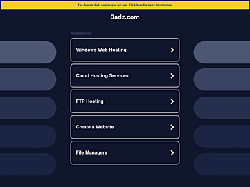 Screenshot of dpdvx.0adz.com