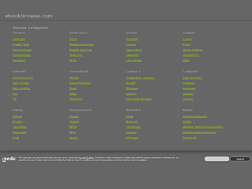 Screenshot of ebookbrowse.com