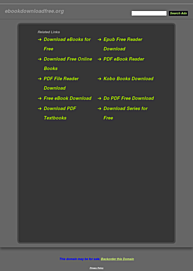 Screenshot of ebookdownloadfree.org