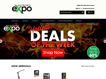 Screenshot of electronics-expo.com