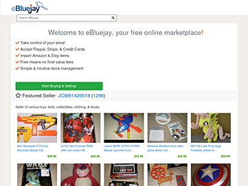 Screenshot of elpereles.blujay.com
