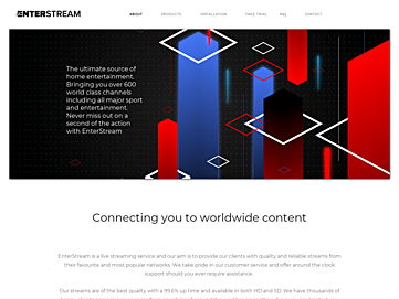 Screenshot of enterstream.net