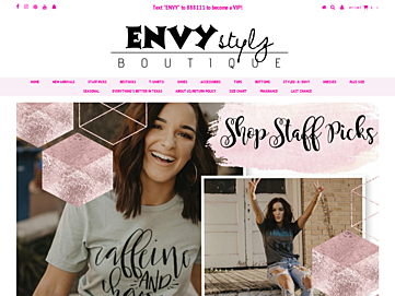 Screenshot of envystylz.com