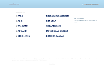 Screenshot of eroabc.com