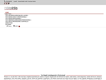 Screenshot of etiltest.it