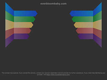 Screenshot of everbloombaby.com