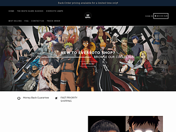 Screenshot of eversoto.com