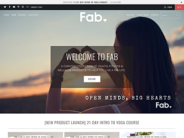 Screenshot of fab.com