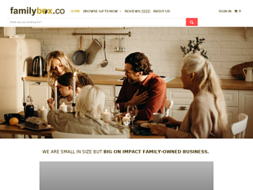Screenshot of familybox.co