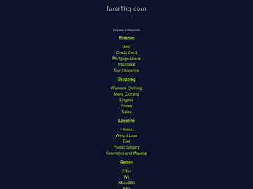 Screenshot of farsi1hq.com