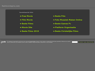 Screenshot of fastmoviepro.com