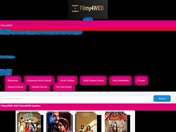 Screenshot of filmy4web.website