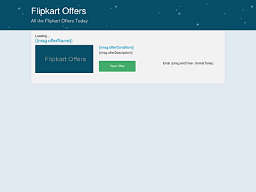 Screenshot of flipkartoffers.firebaseapp.com