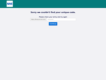 Screenshot of florey.accurx.com