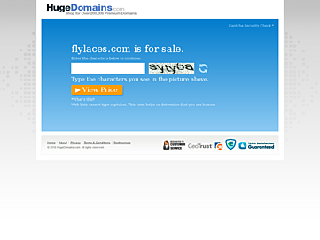 Screenshot of flylaces.com