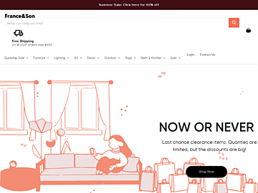 Screenshot of franceandson.com