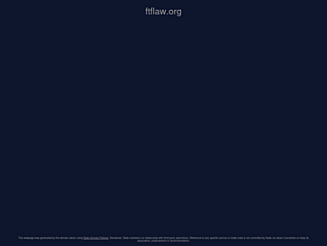 Screenshot of ftflaw.org