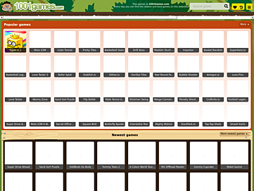 Screenshot of gamesxl.com