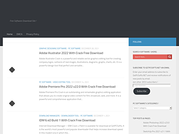Screenshot of getpcsofts.net
