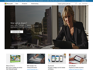 Screenshot of go.microsoft.com