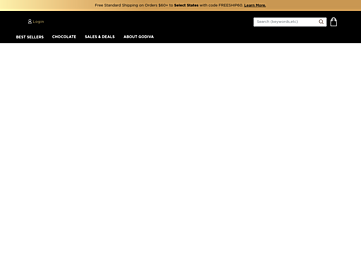 Screenshot of godiva.com