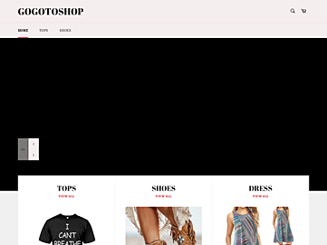 Screenshot of gogotoshop.com