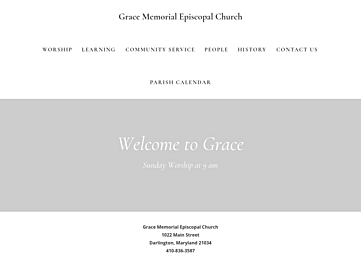 Screenshot of gracedarlington.org