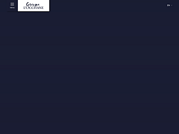 Screenshot of group.loccitane.com