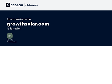 Screenshot of growthsolar.com