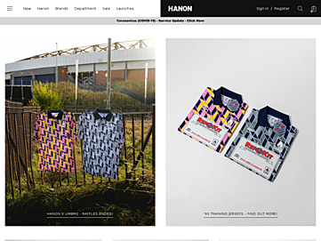 Screenshot of hanon-shop.com