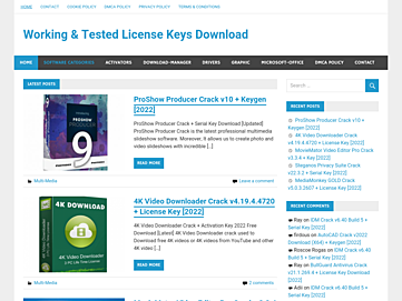 Screenshot of hdlicense.com