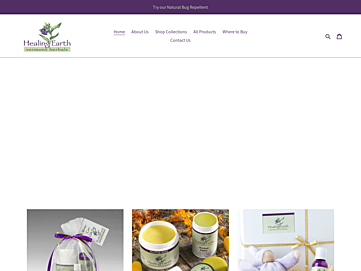 Screenshot of healingearthvt.com