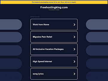 Screenshot of hekizih.freehostingking.com
